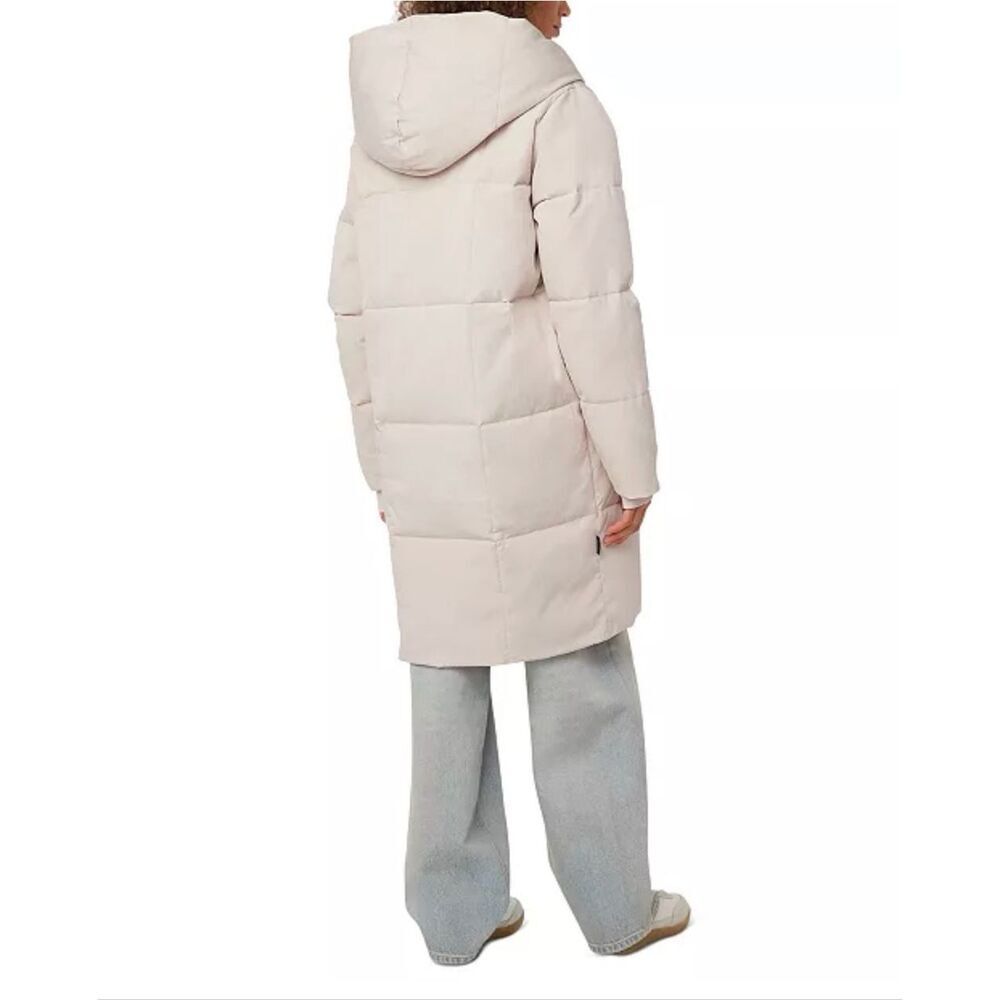 Frank & Oak The Corduroy Comfort Hygge Insulated Puffer Coat Slate Cream XL - Picture 3 of 9